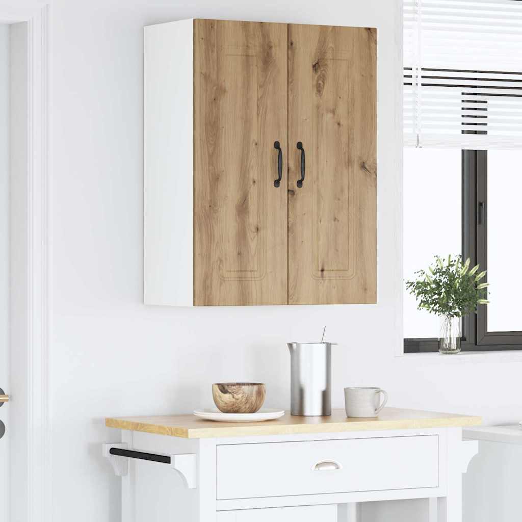 Kitchen Wall Cabinet with Shelf Artisan Oak 60 x 31 x 80 cm